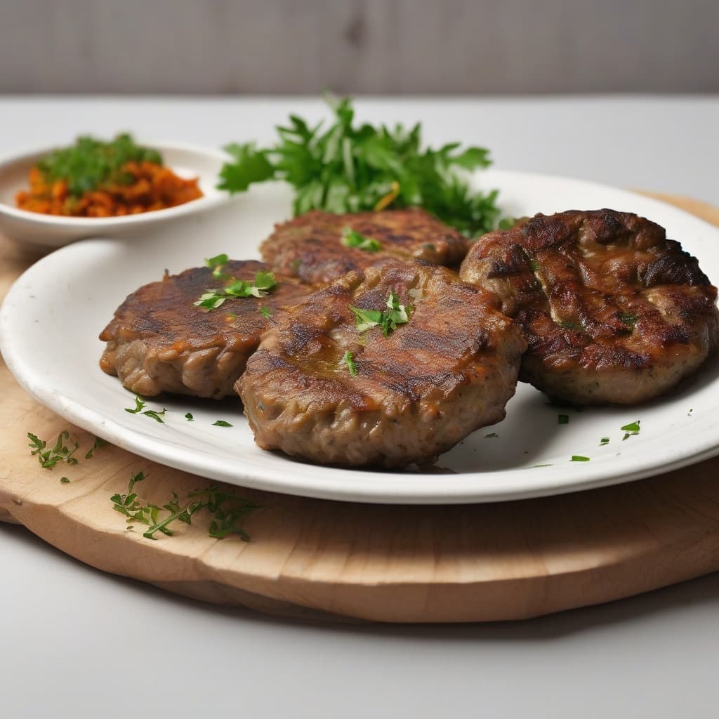 Lamb Chapli kabab