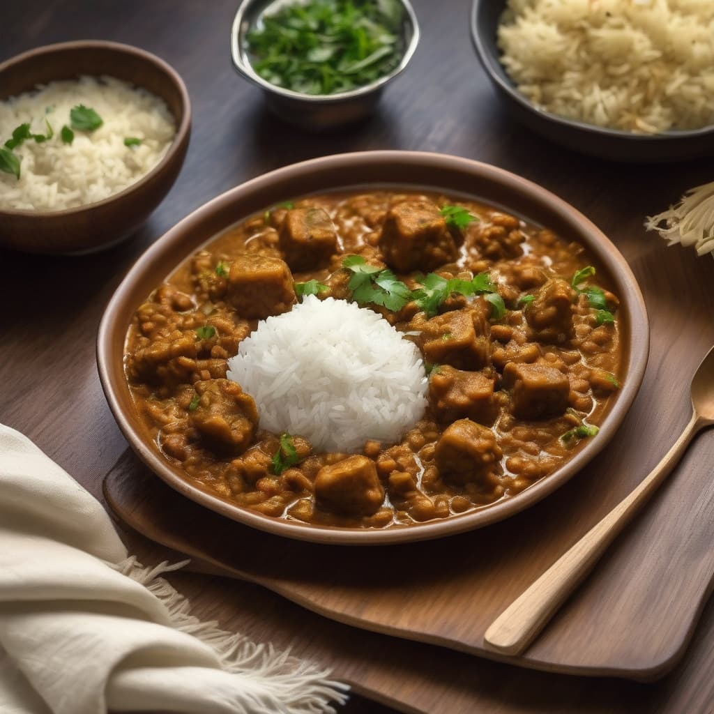 Aloo Qeema