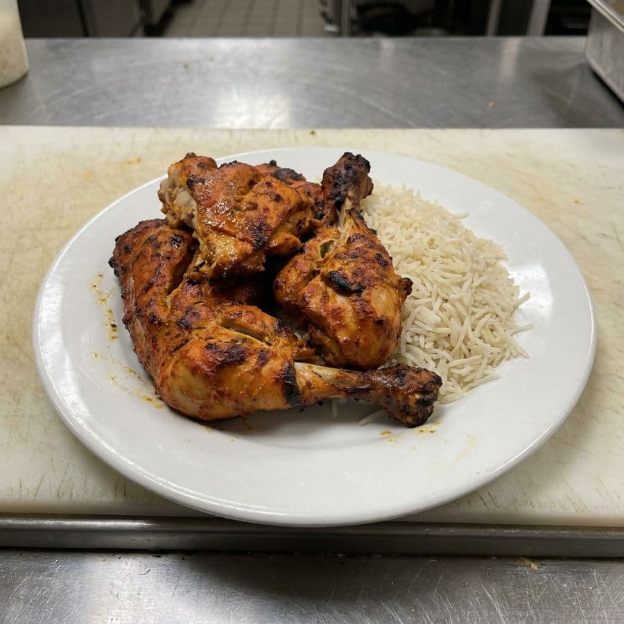 Tandoori Chicken With Bones
