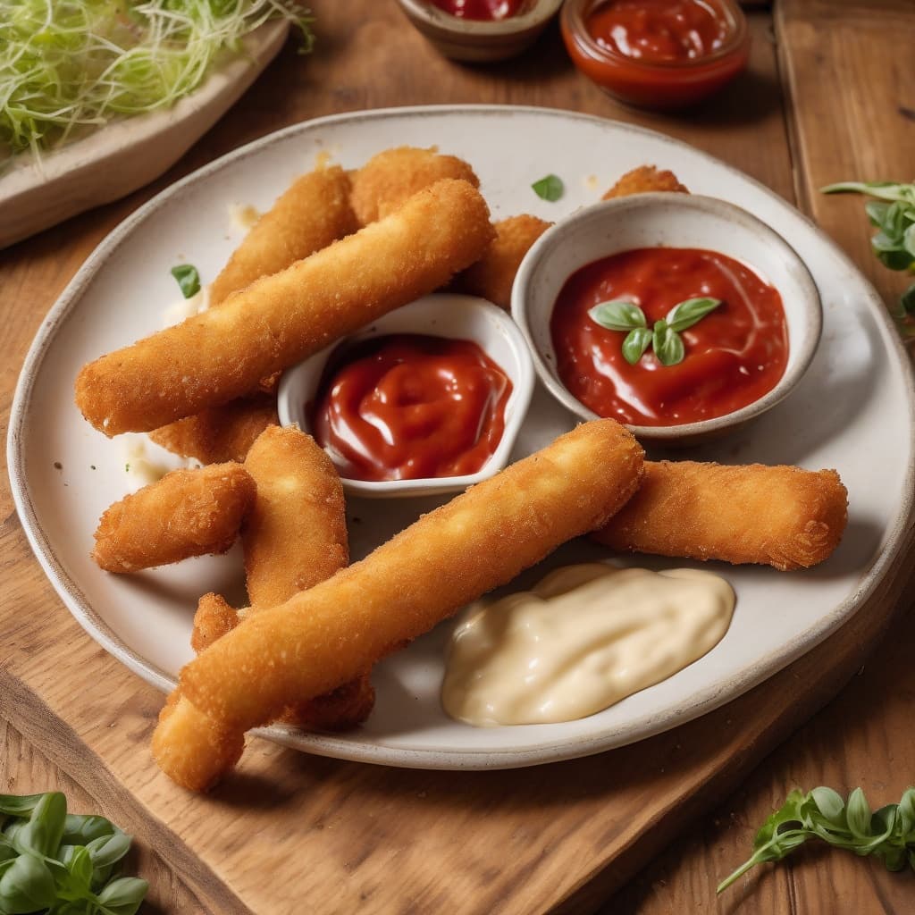 Mozzarella Sticks (5 PCS)