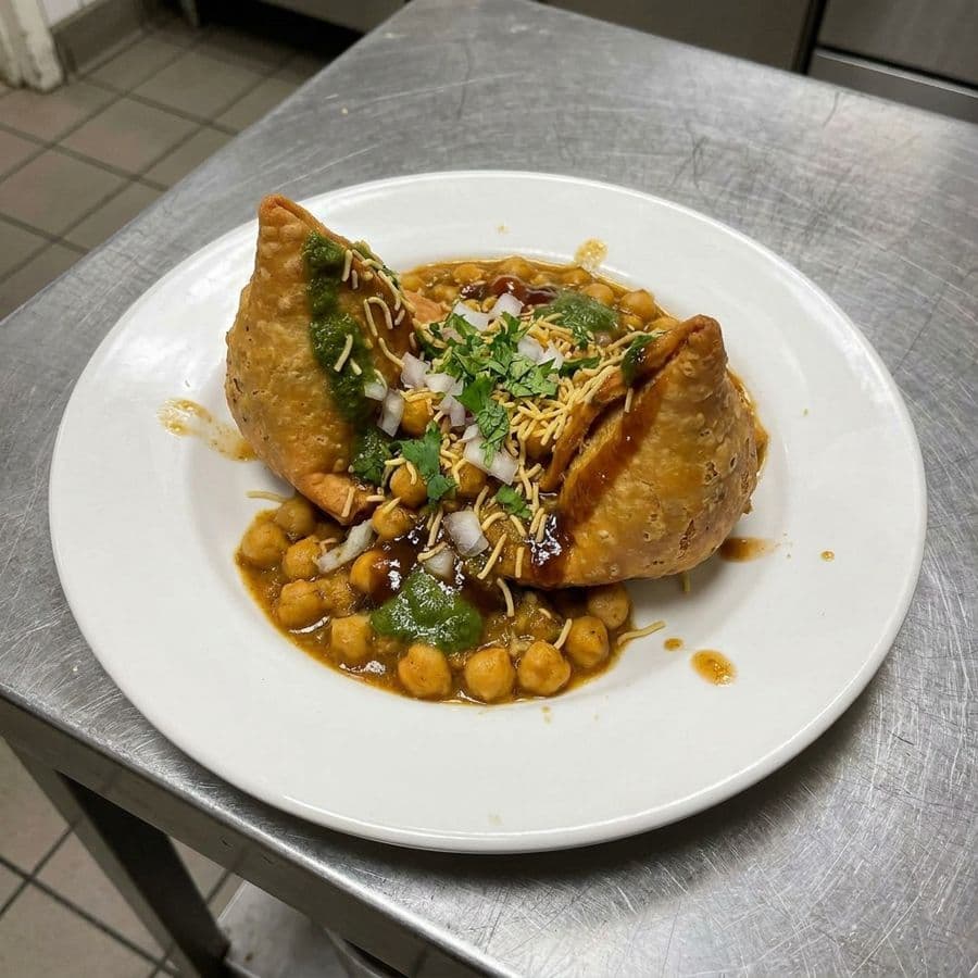 Samosa Chaat