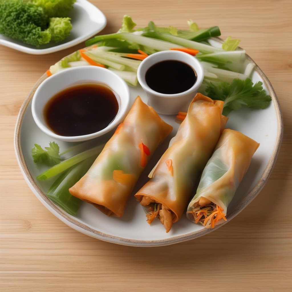 Chicken Spring Rolls (3 PCS)