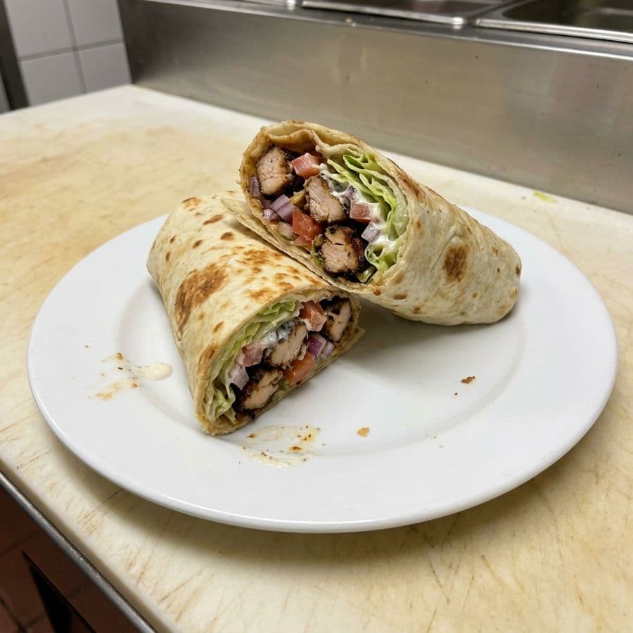 BBQ Rolls Sandwich